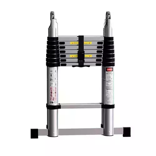 Double Side Telescopic Ladder 3D model