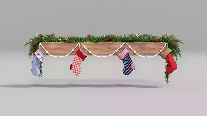 Decorative Shelf For Christmas