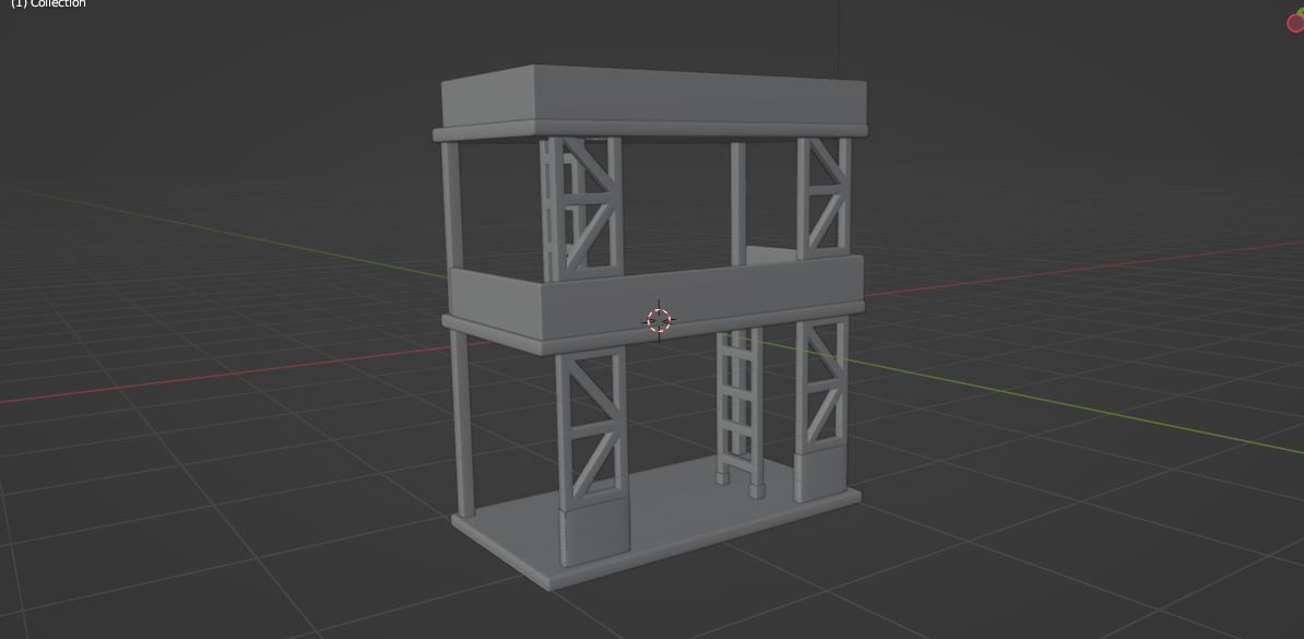 Modular Scaffolding 3D model_9