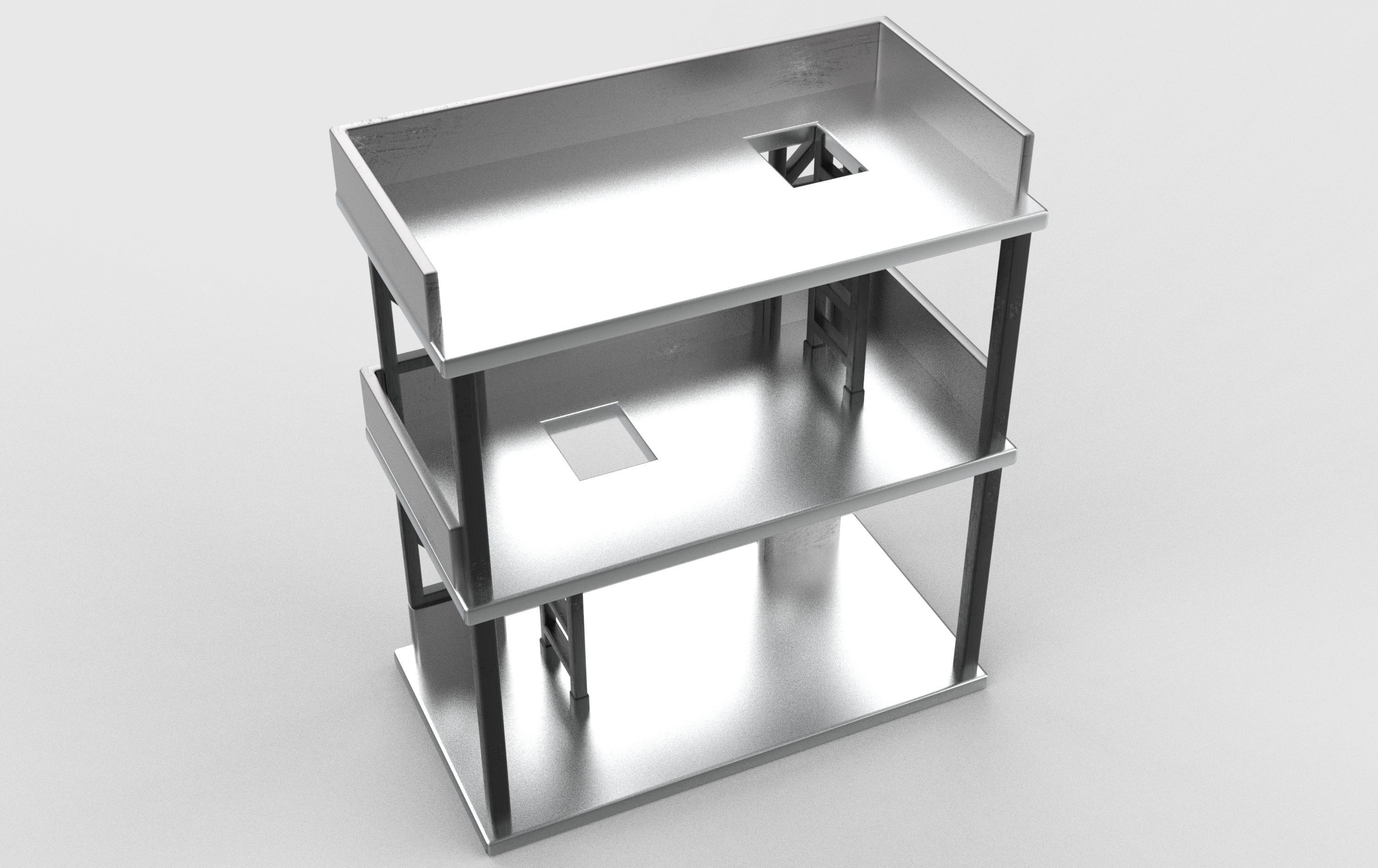 Modular Scaffolding 3D model_5