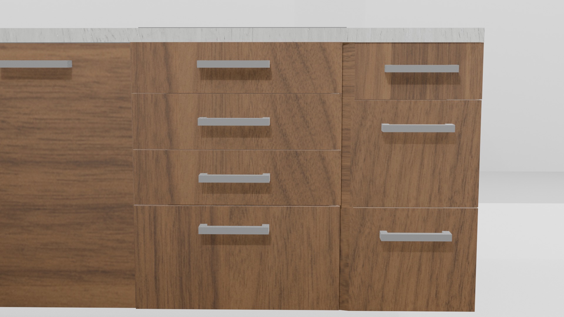 Corner Kitchen Unit - Functional and Modern Design Free 3D model_3