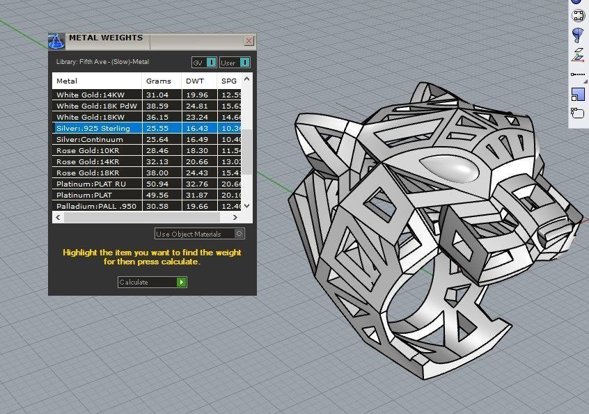 PANTHERE DE CARTIER 3D print model_9