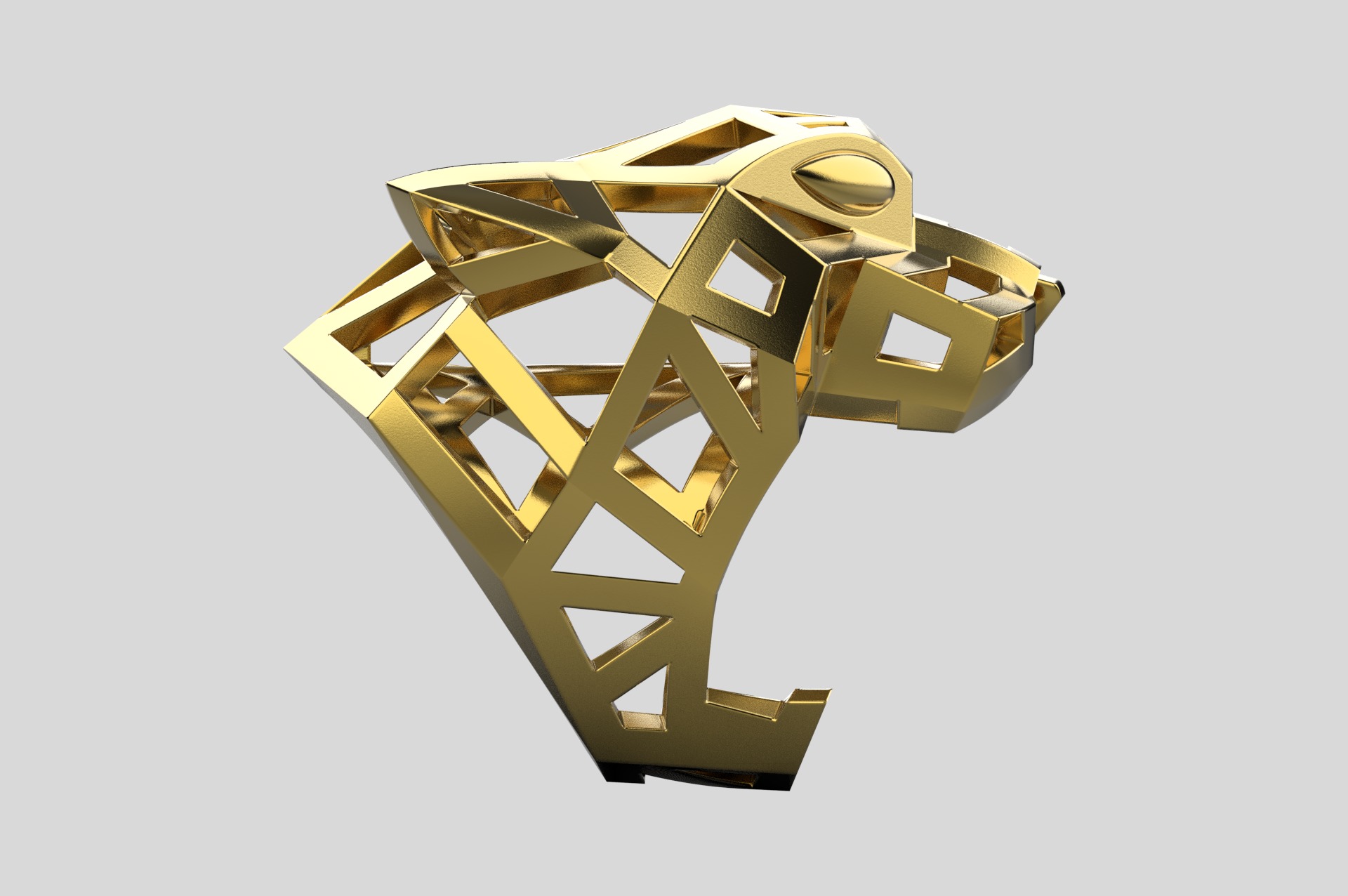 PANTHERE DE CARTIER 3D print model_3