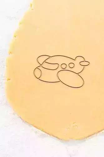 Airplane Cookie Cutter - Biscuit Cutter