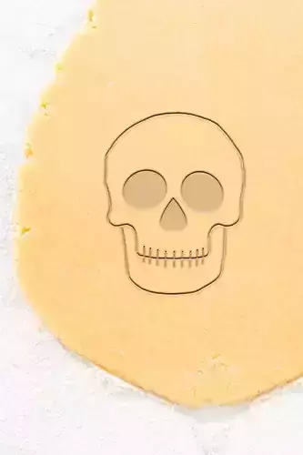 Skull Cookie Cutter - Biscuit Cutter