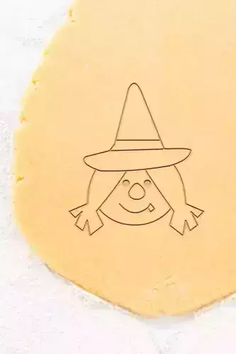 Witch Cookie Cutter - Biscuit Cutter