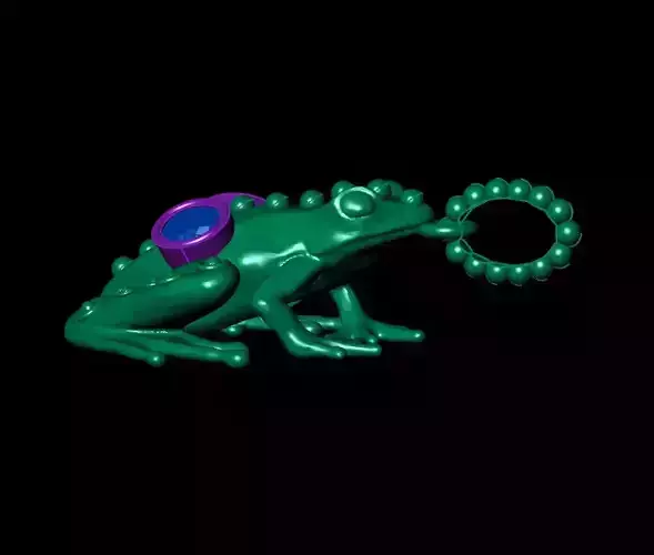 Frog pendant