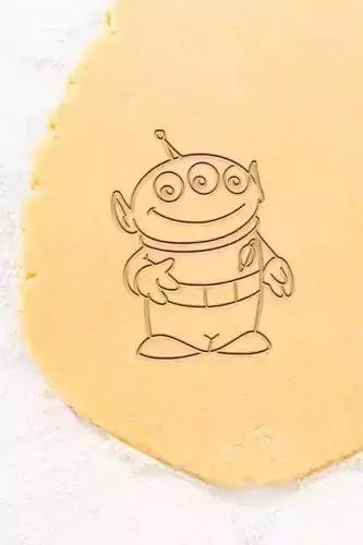Alien Cookie Cutter - Biscuit Cutter