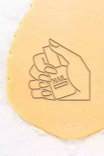 Nail Cookie Cutter - Biscuit Cutter