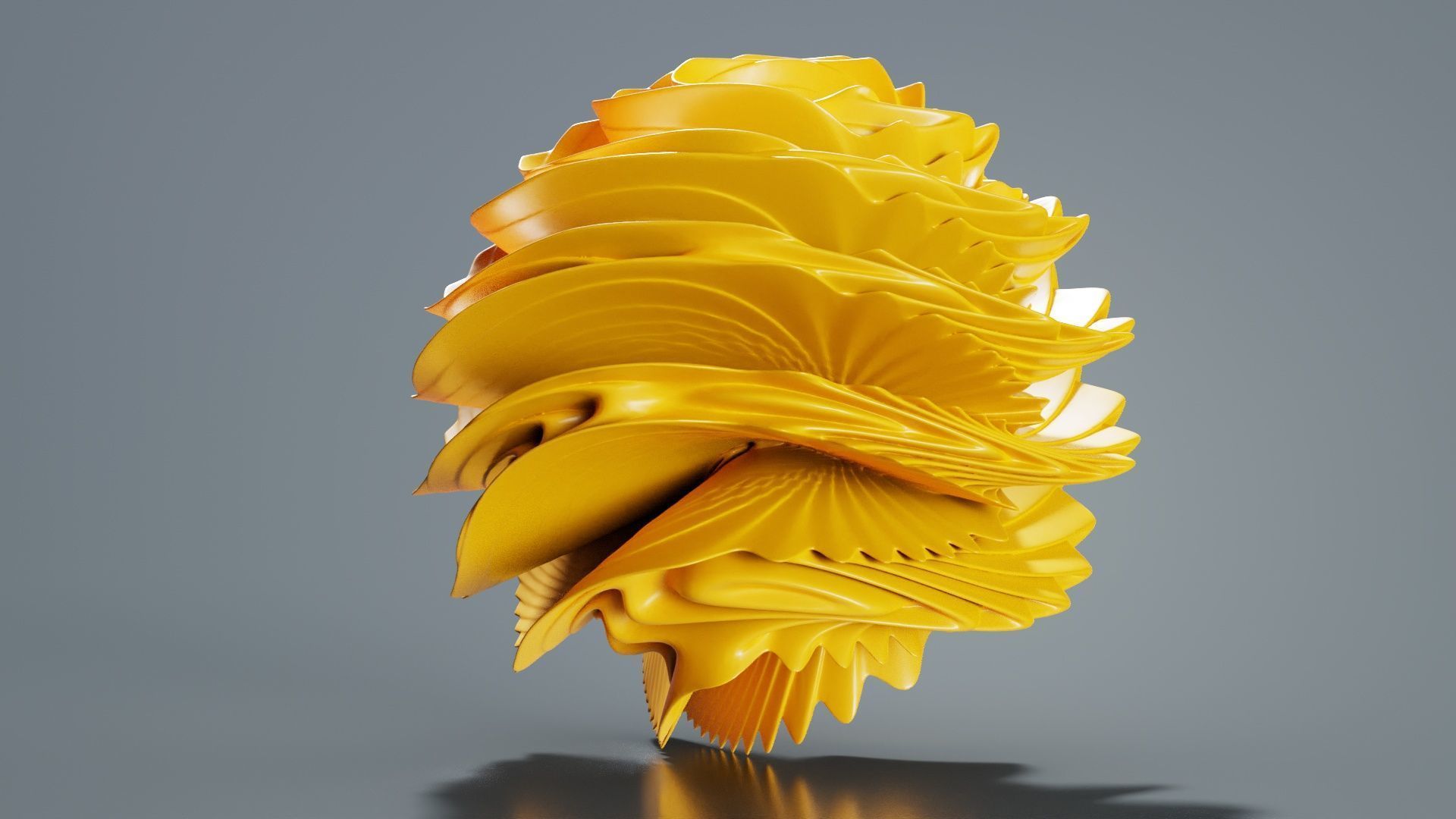 Digital Flower 6 3D model_5