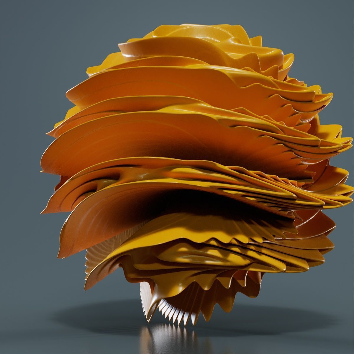 Digital Flower 6 3D model_11