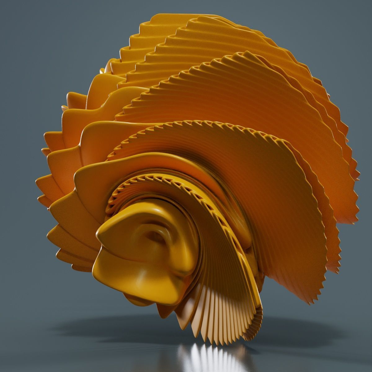 Digital Flower 6 3D model_15