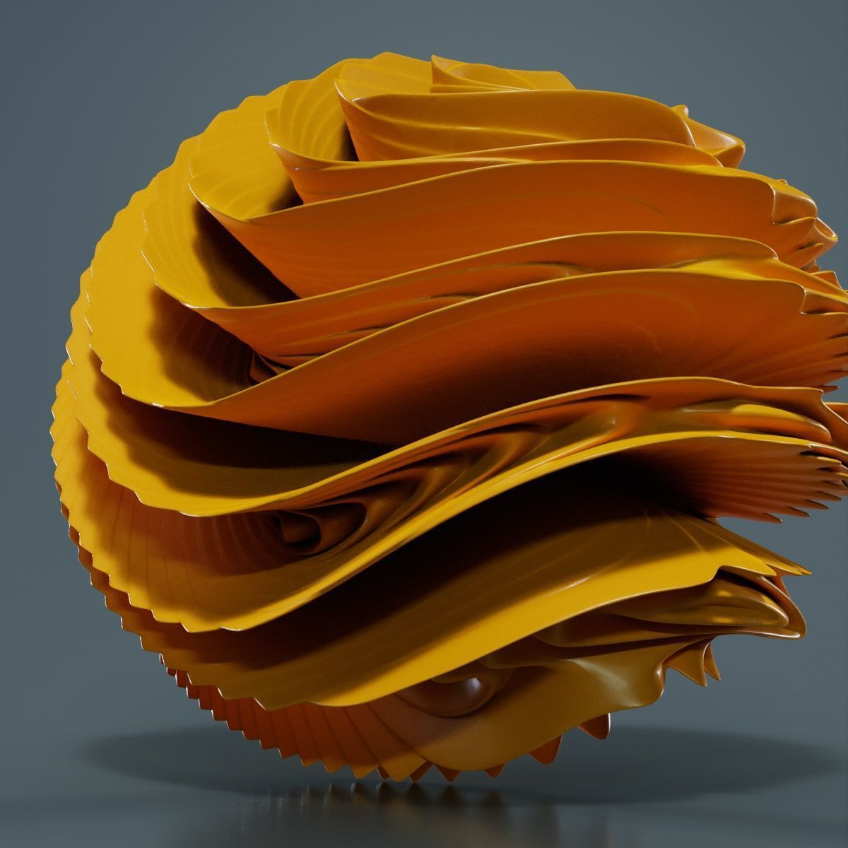 Digital Flower 6 3D model_12
