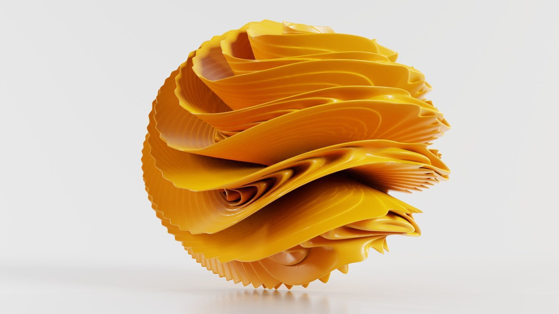 Digital Flower 6 3D model_2