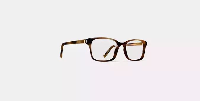 Brady Eyeglasses in Sugar Maple Low-poly 3D model
