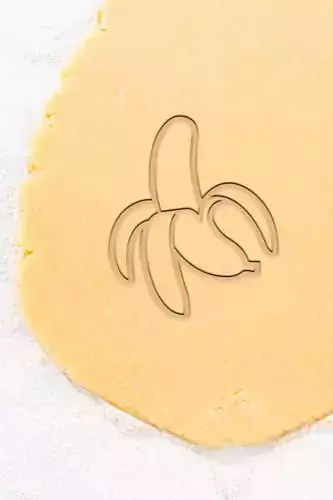 Banana Cookie Cutter - Biscuit Cutter