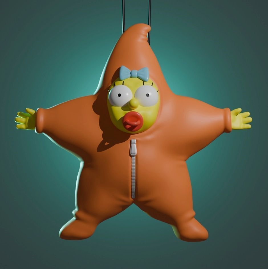 MAGGIE - THE SIMPSONS 3D print model_7