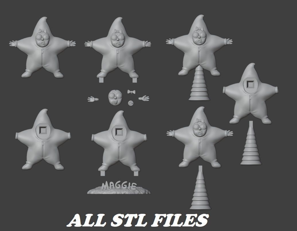 MAGGIE - THE SIMPSONS 3D print model_9