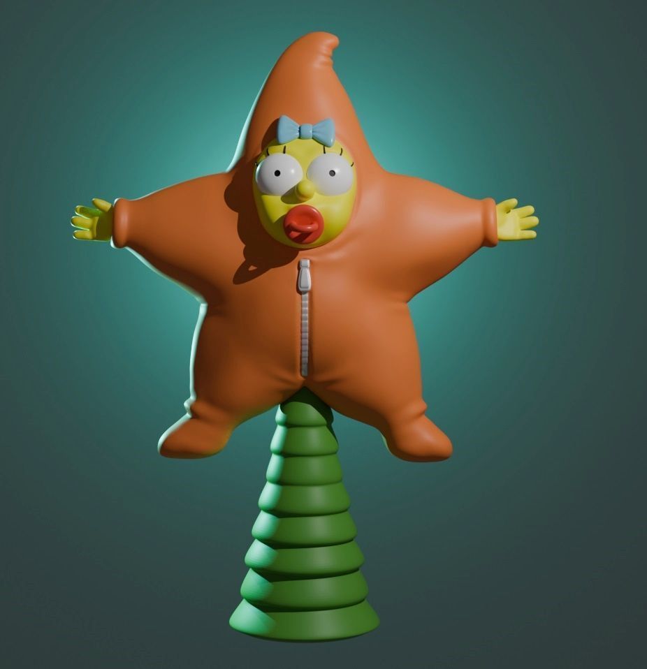 MAGGIE - THE SIMPSONS 3D print model_6