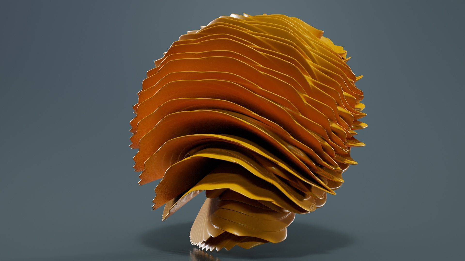 Digital Flower 7 3D model_8