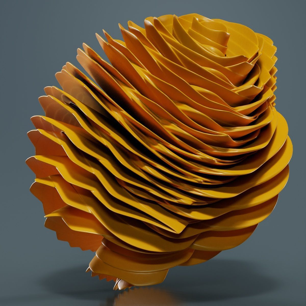 Digital Flower 7 3D model_12