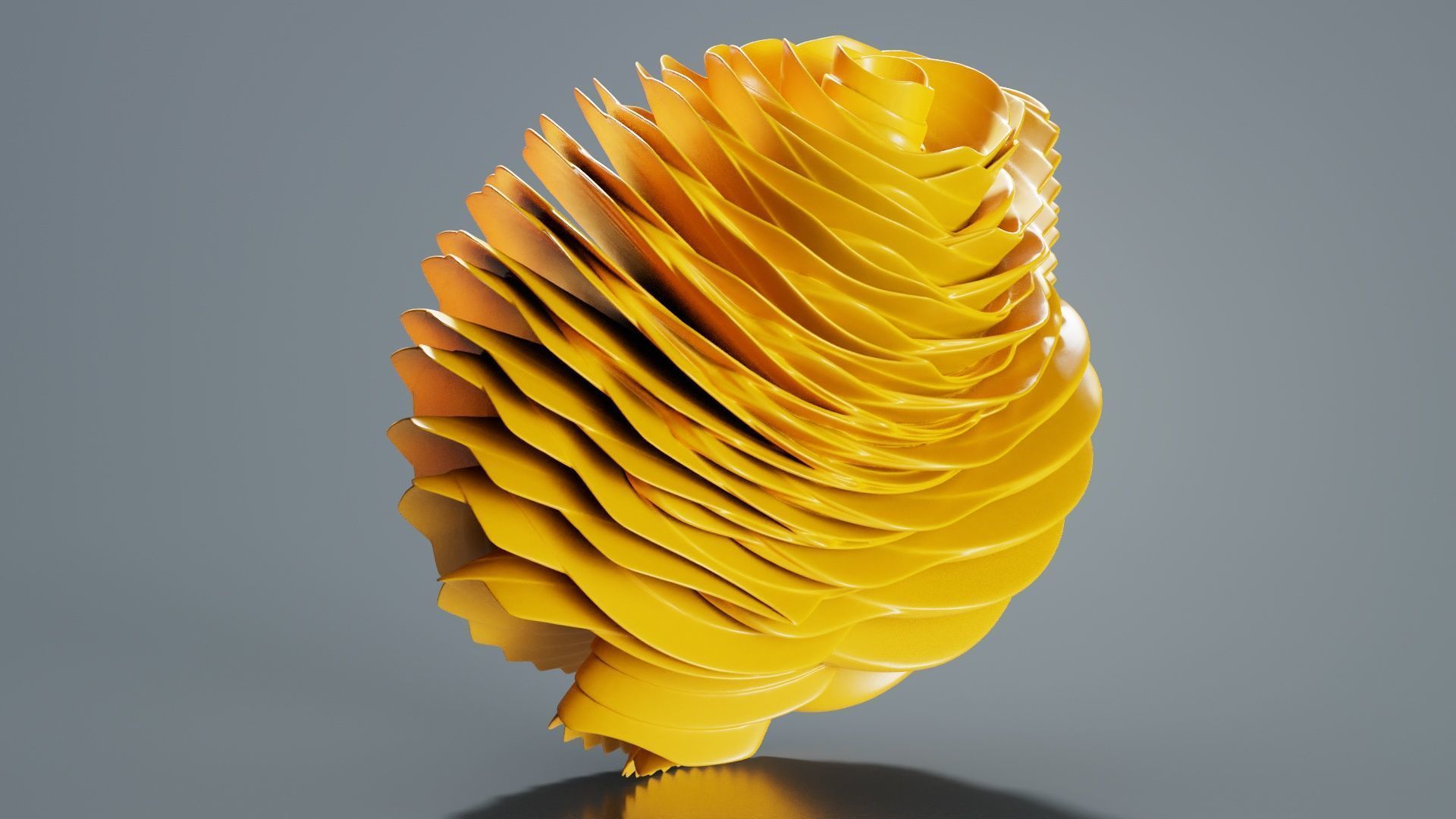 Digital Flower 7 3D model_4