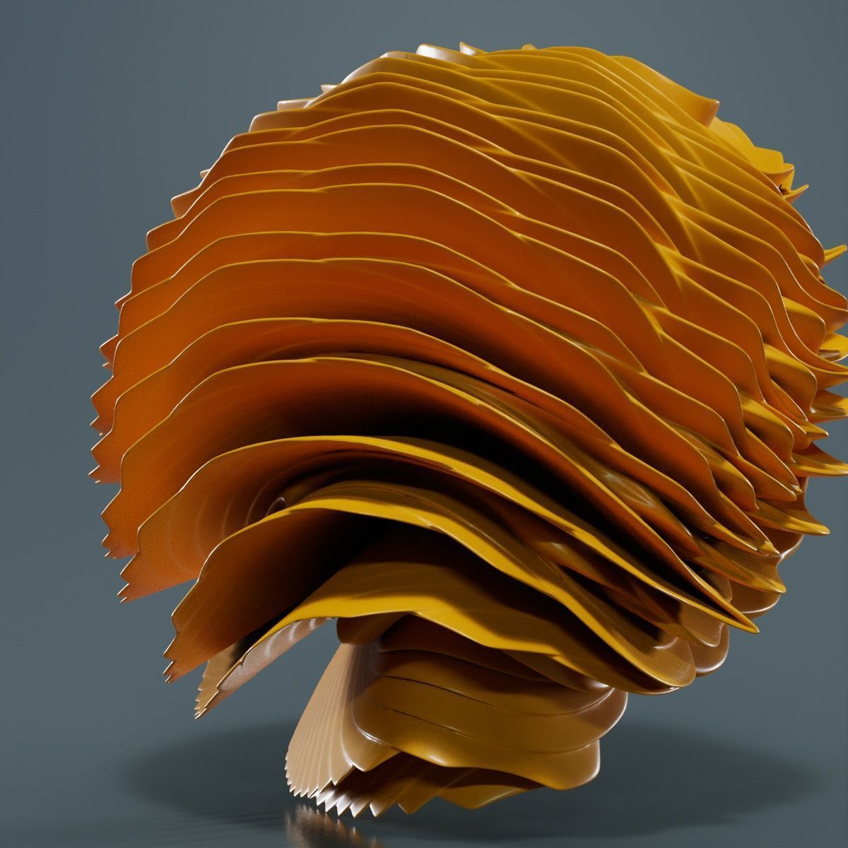 Digital Flower 7 3D model_13