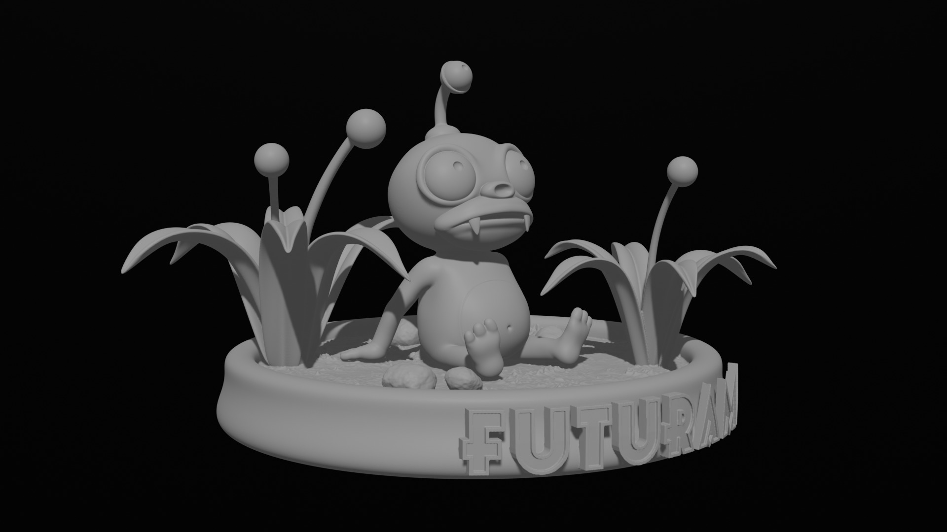 NIBBLER - FUTURAMA 3D print model_6