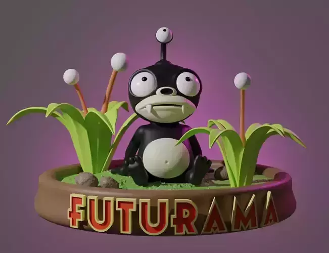 NIBBLER - FUTURAMA 3D print model