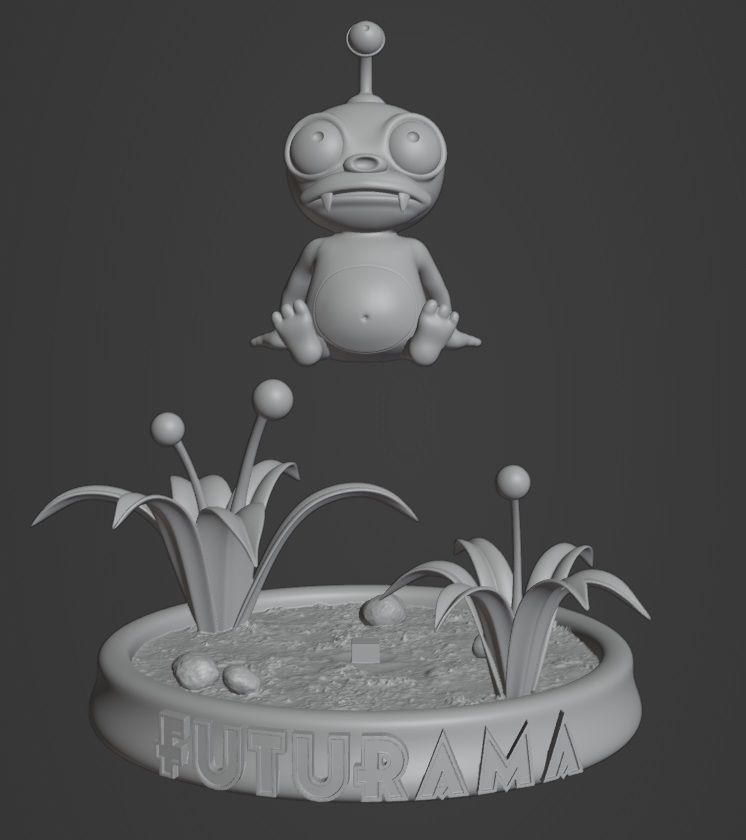NIBBLER - FUTURAMA 3D print model_10