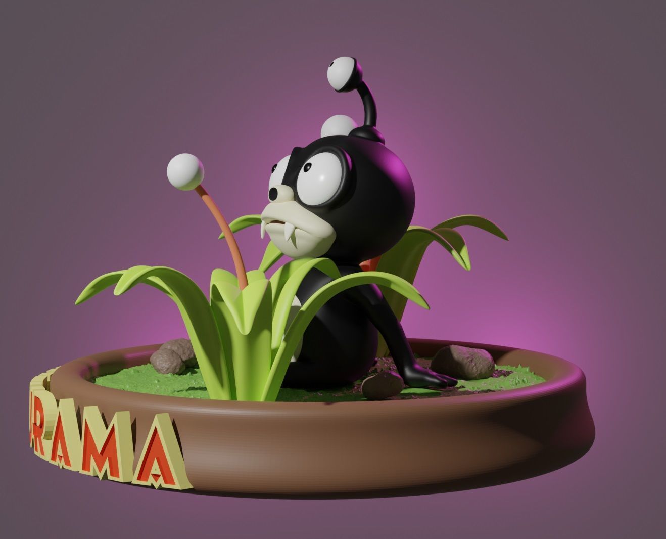 NIBBLER - FUTURAMA 3D print model_2