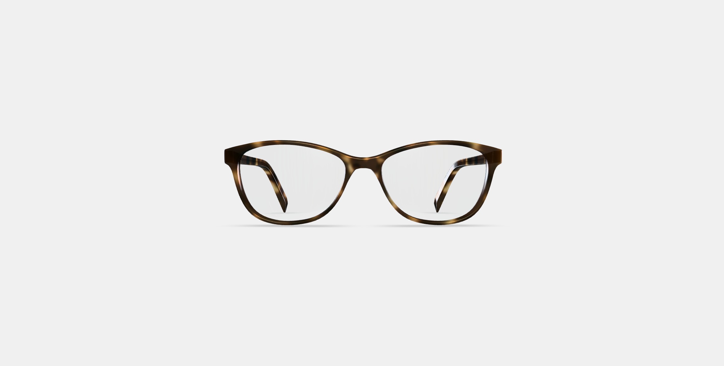 Daisy Eyeglasses in Oak Barrel Low-poly 3D model_9