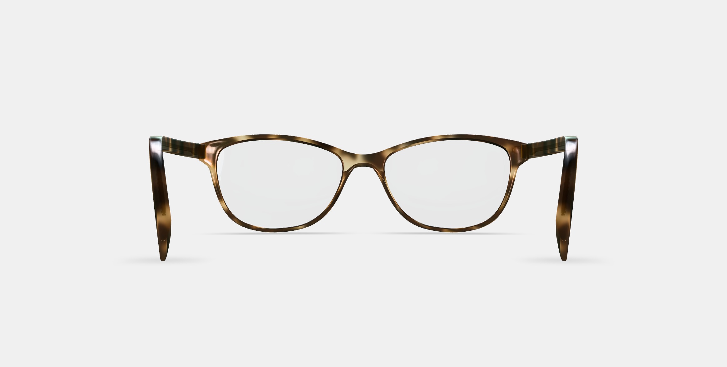 Daisy Eyeglasses in Oak Barrel Low-poly 3D model_14