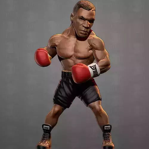 MIKE TYSON 3D print model