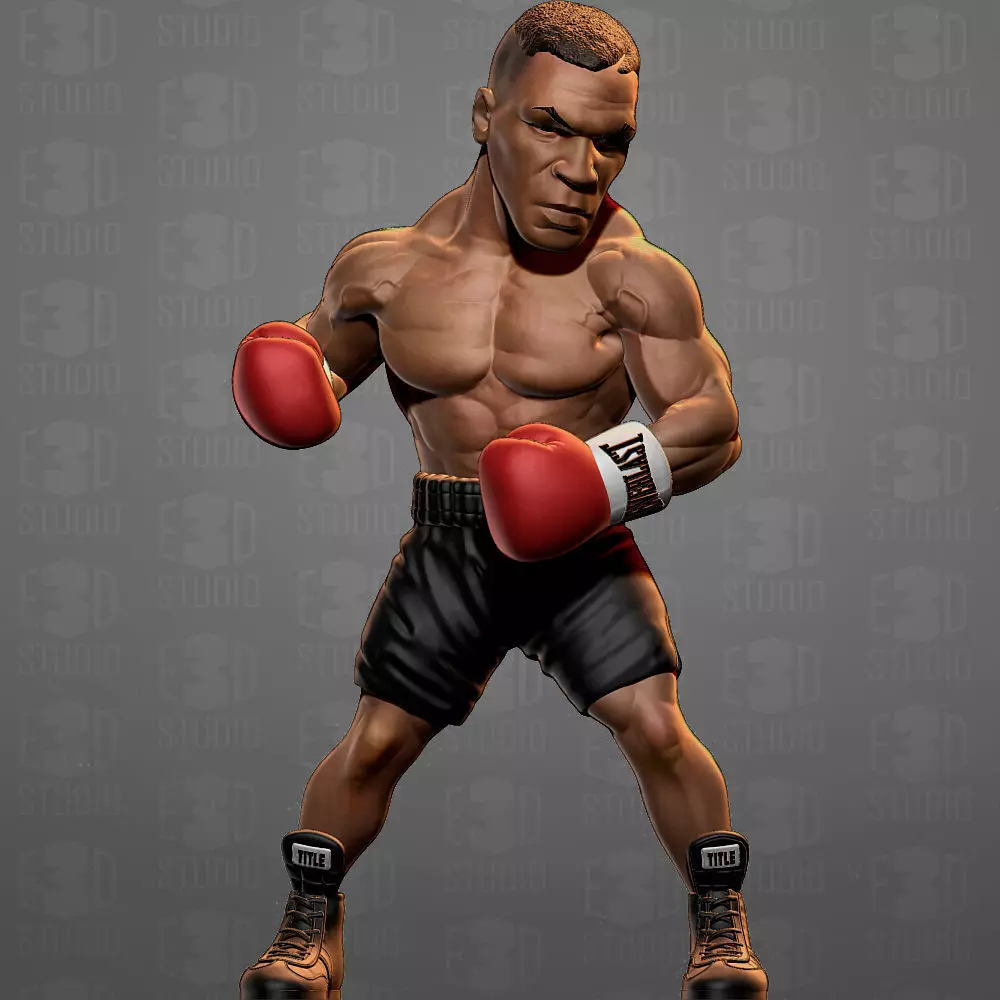 MIKE TYSON 3D print model_0