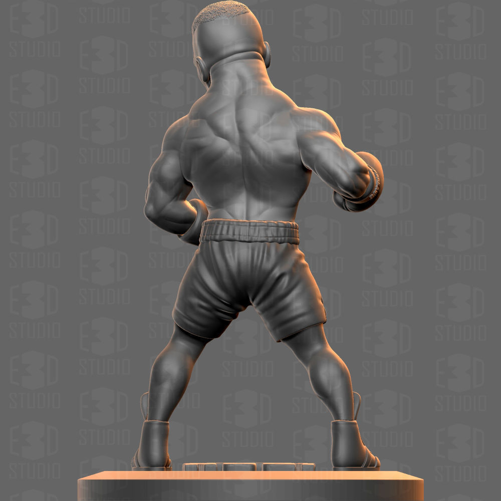 MIKE TYSON 3D print model_4