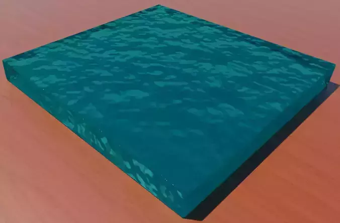 A Glass Of Water 3D model
