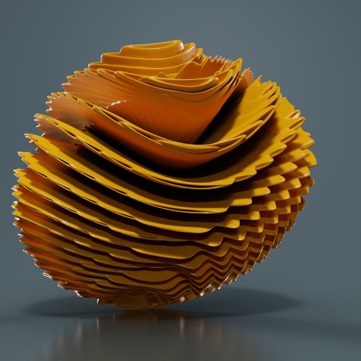 Digital Flower 9 3D model_14