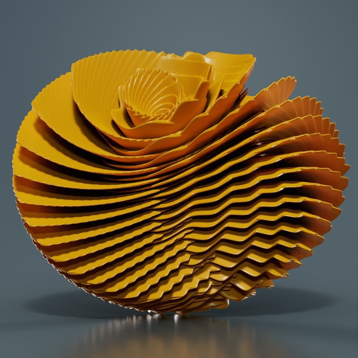 Digital Flower 9 3D model_9