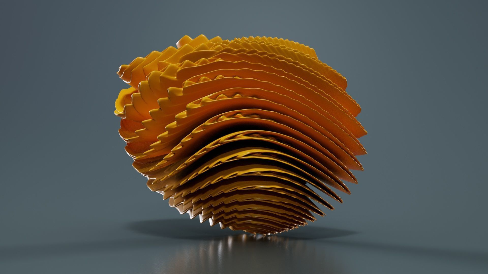 Digital Flower 9 3D model_1