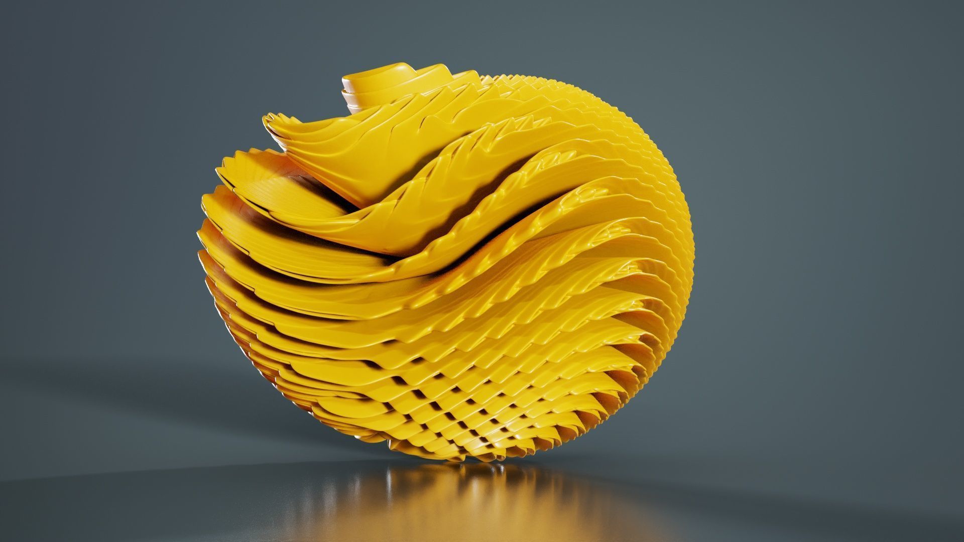 Digital Flower 9 3D model_8