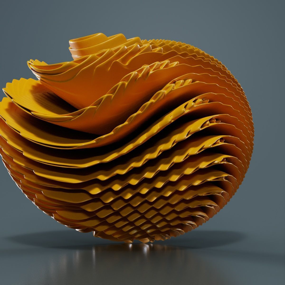 Digital Flower 9 3D model_13