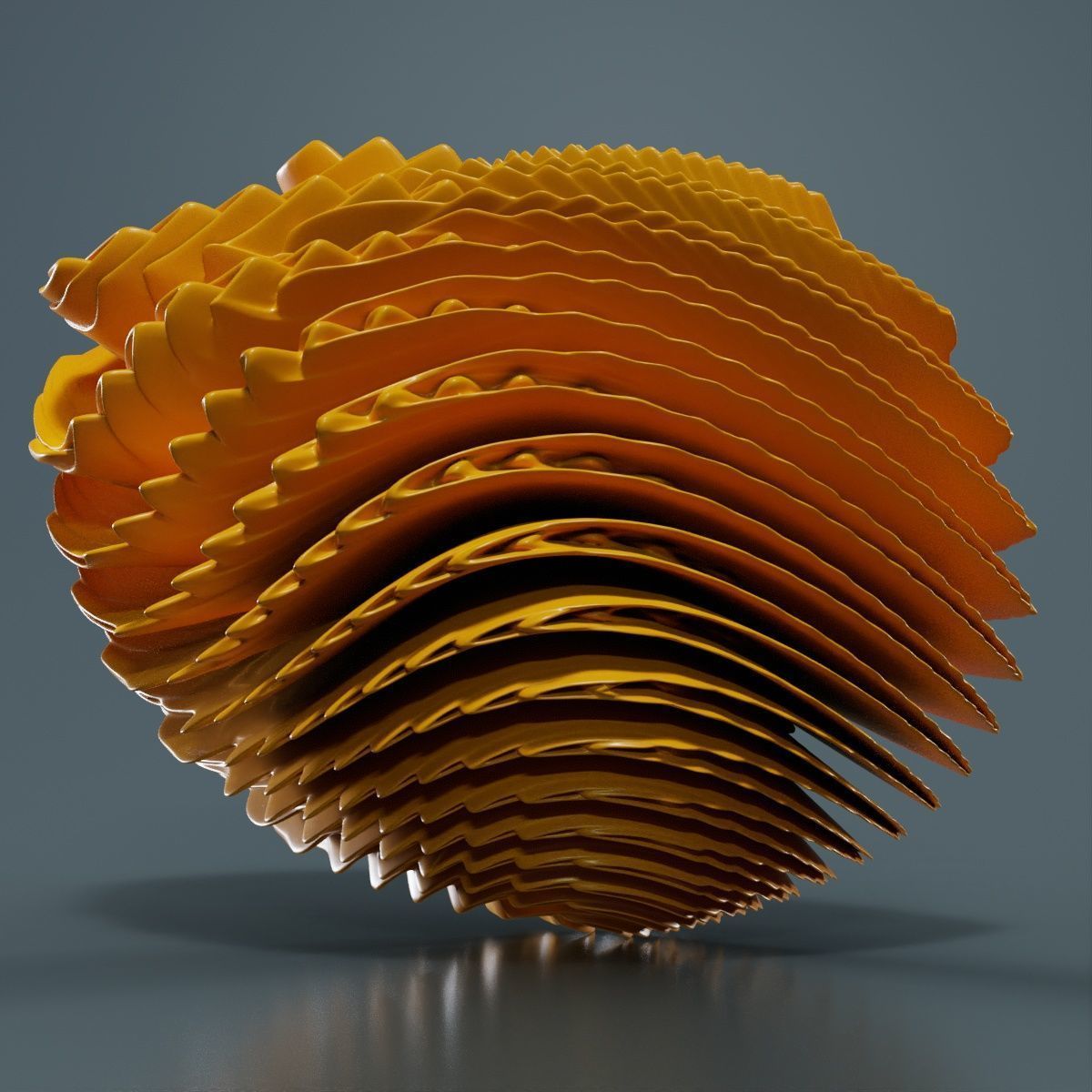 Digital Flower 9 3D model_12