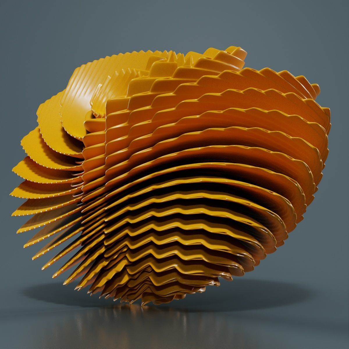 Digital Flower 9 3D model_16