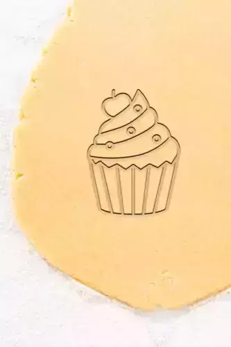 Cupcake Cookie Cutter - Biscuit Cutter