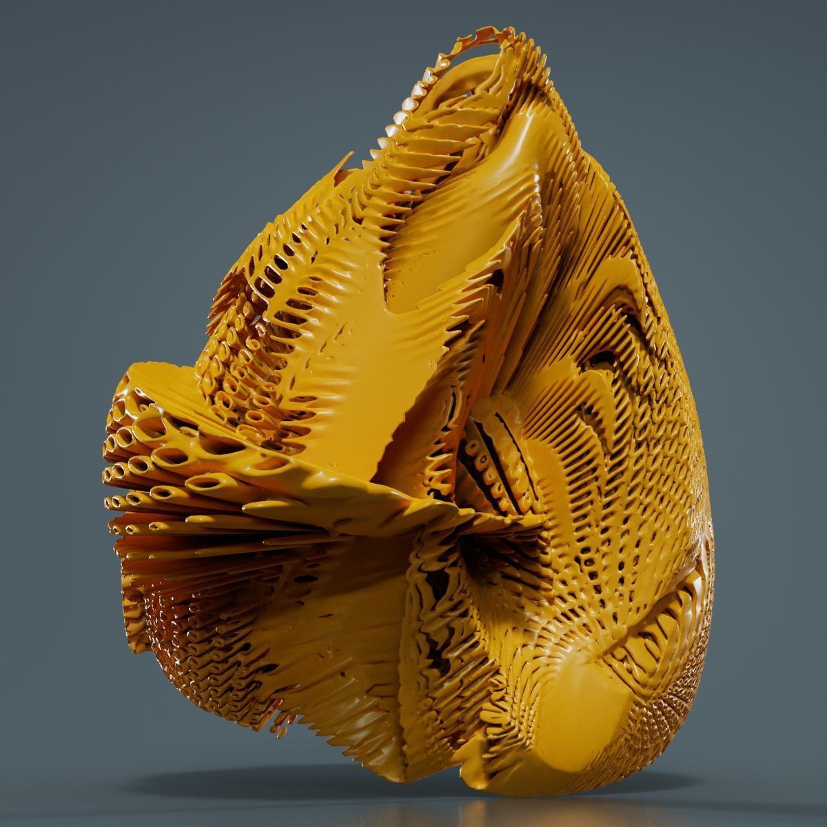 Disk Fish 3D model_9