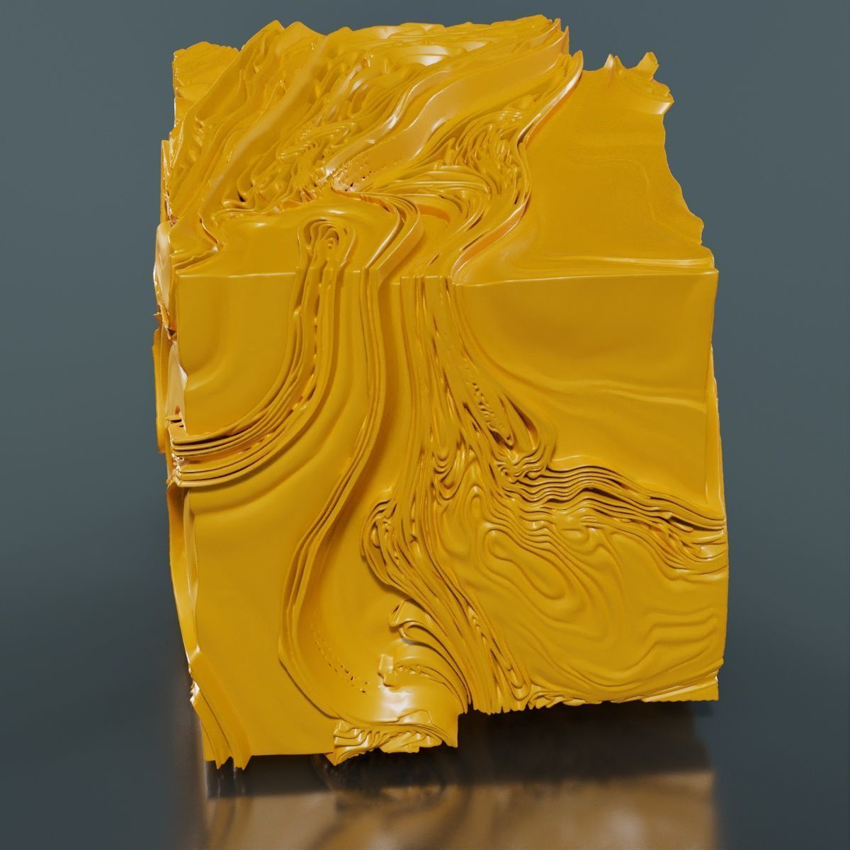 Droplet Frame 3D model_14