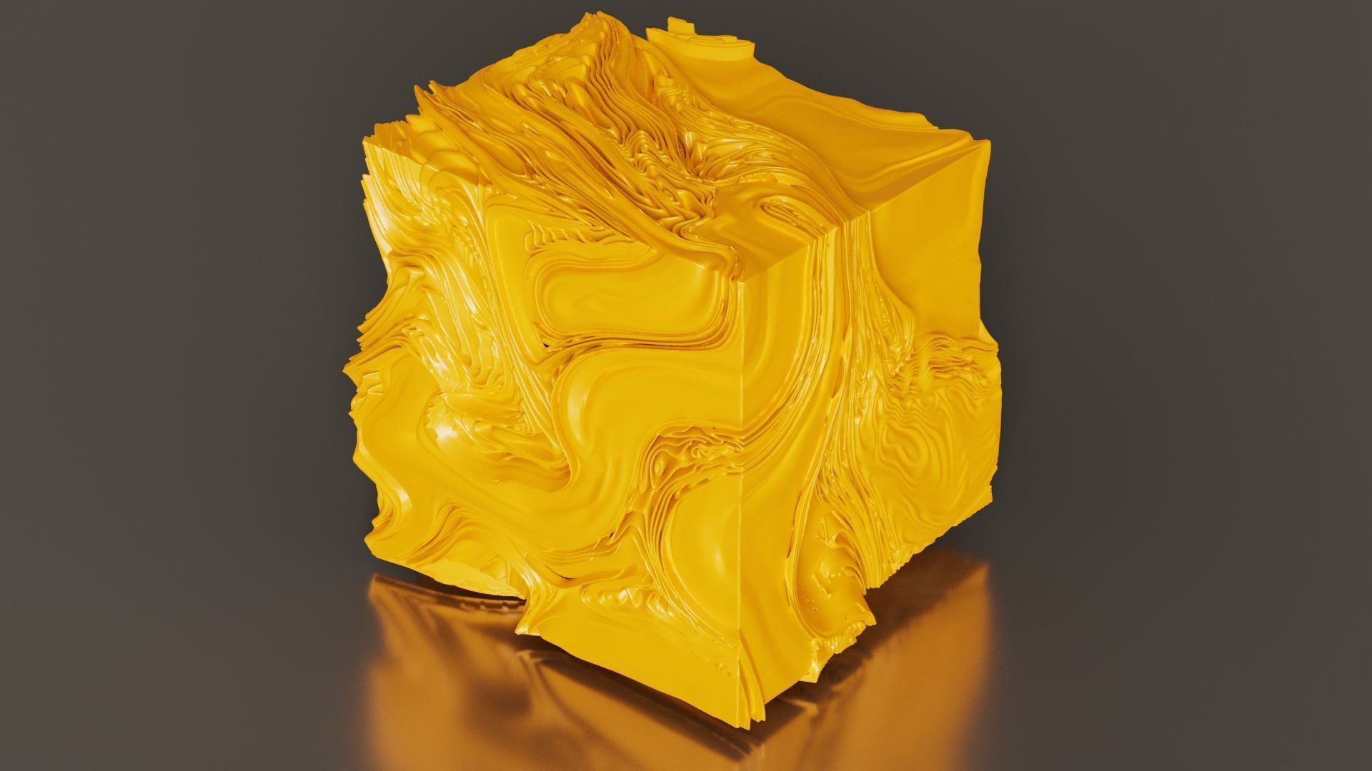 Droplet Frame 3D model_4