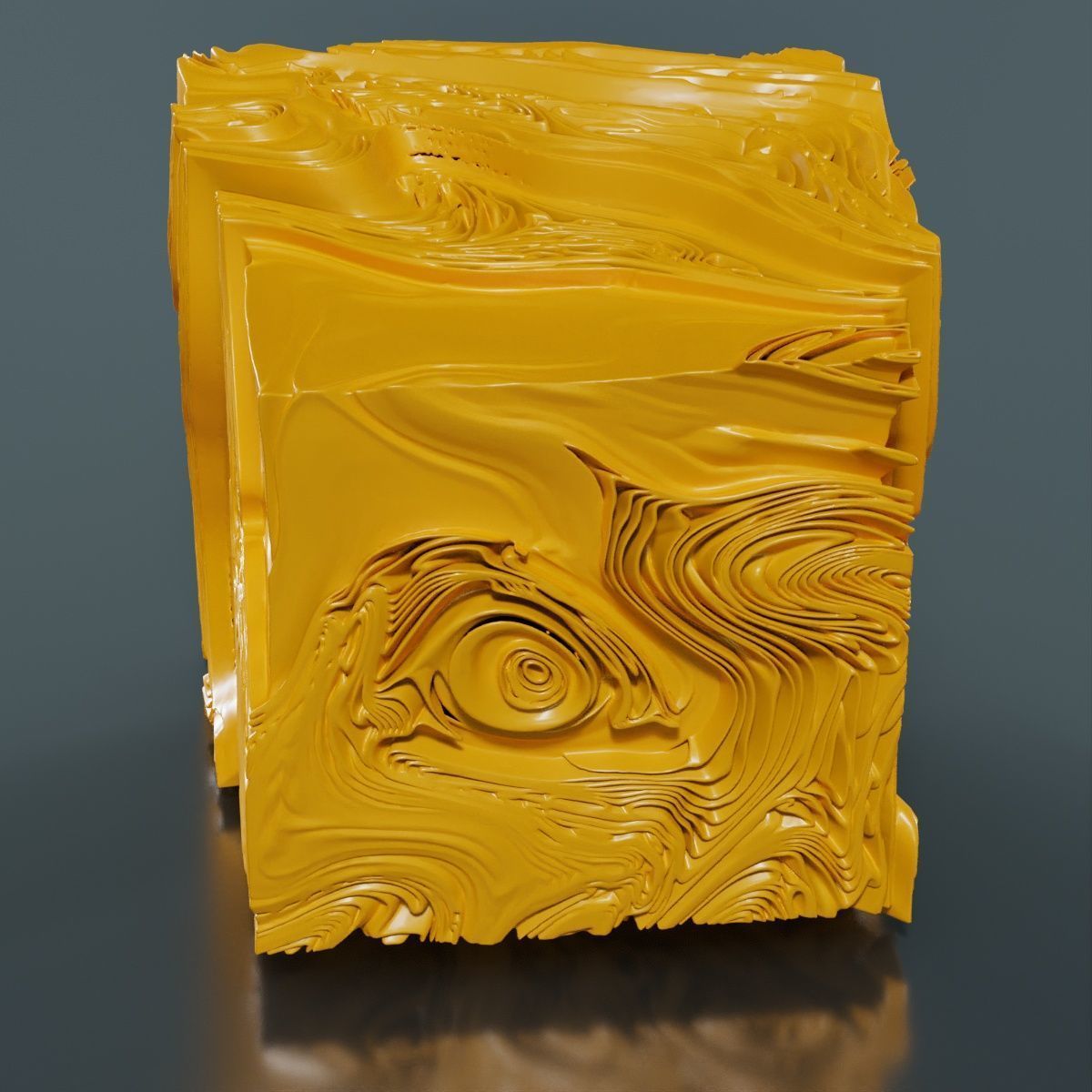 Droplet Frame 3D model_12