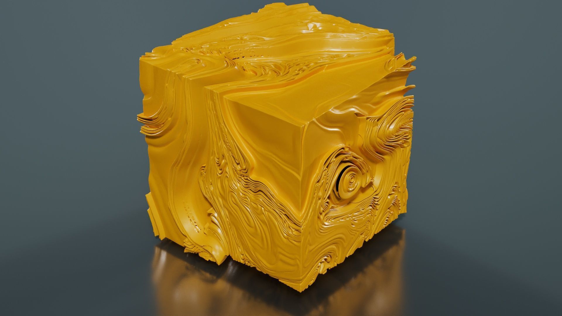 Droplet Frame 3D model_7